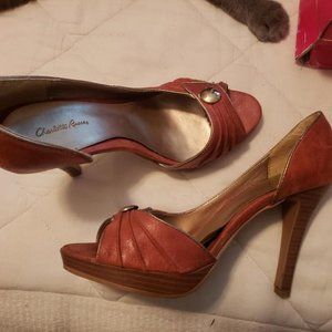Charlotte Russe – Burnt Orange- size 9